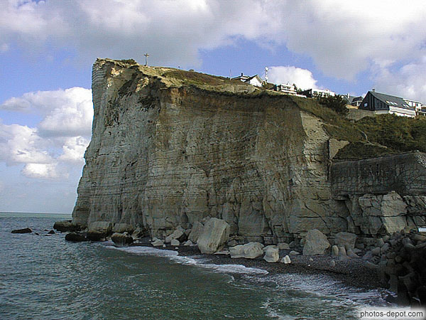 photo de falaise de Fecamp