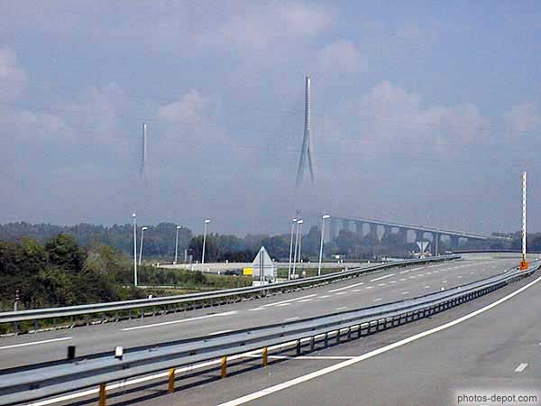photo de pont de normandie
