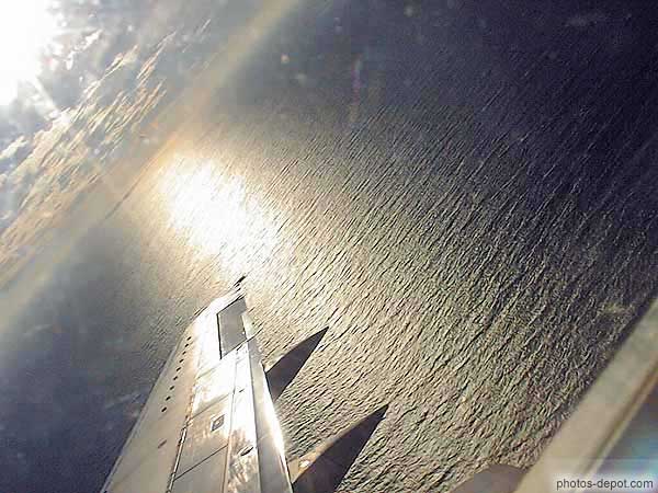 photo de mer vue d'avion