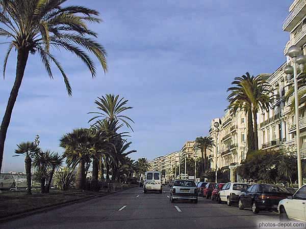 Promenade des anglais France, Provence, Nice, Photo 2000