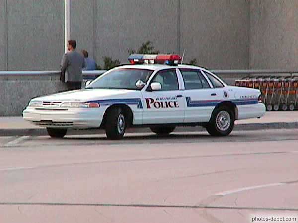 Voiture de police USA, Floride, Photo 1998