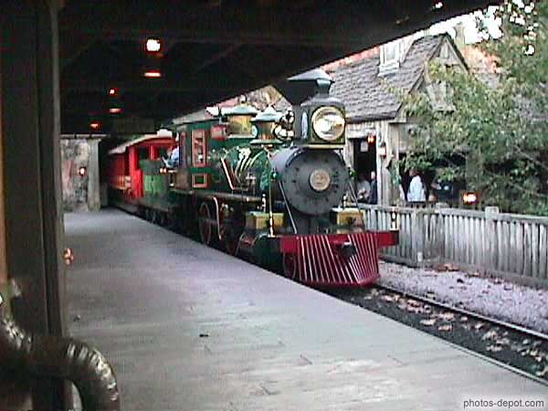 photo de train à vapeur