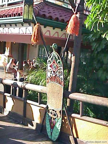 Lances et bouclier USA, Floride, Disney Park, Photo 1998