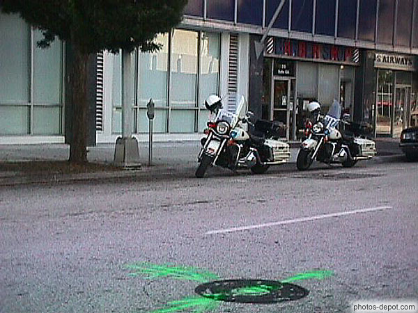 photo de motos de police