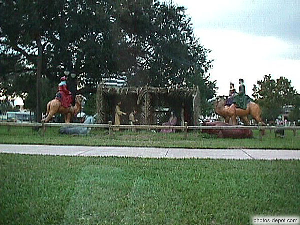 photo de crèche sur les quais