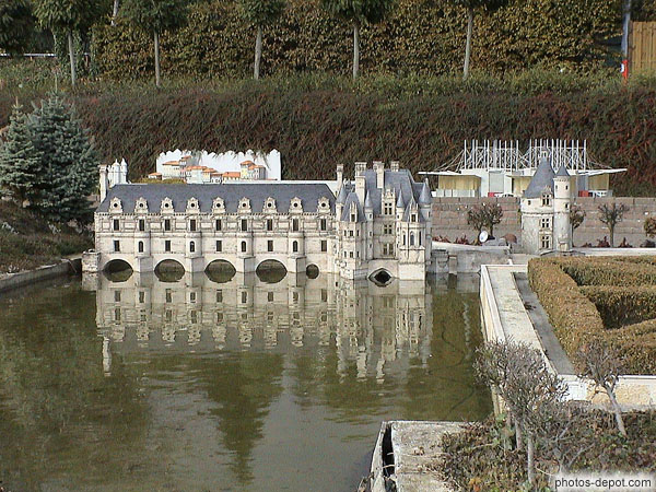 photo de France, chateau de Chenonceaux XVIe (chateau des Dames)