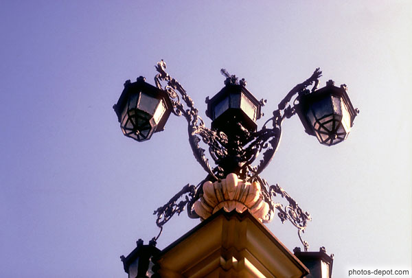 photo de lampadaire
