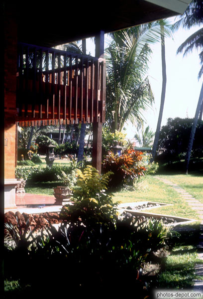 photo de balcon de l'hôtel