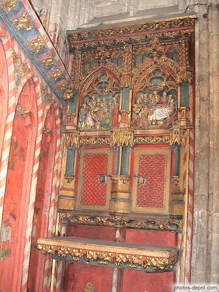 photo de scènes de la vie du Christ par Jean Mone, sculpteur de Charles Quint