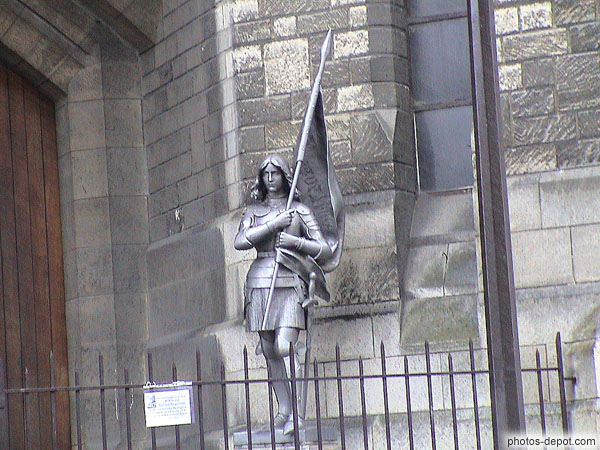 Jeanne d'Arc et sa bannière