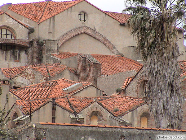 photo de toitures église des dominicains