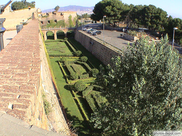 photo de jardins du Castillo