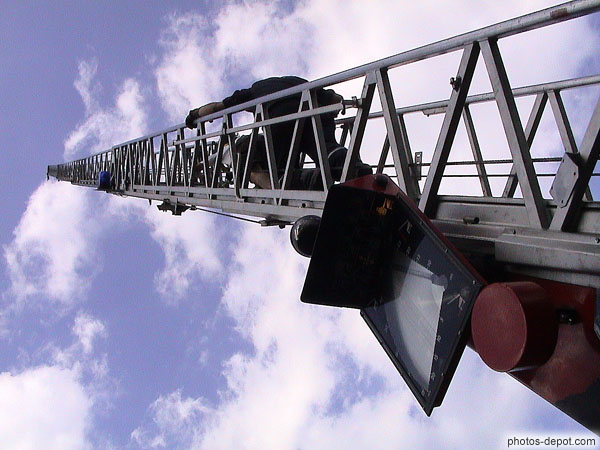 photo de grande échelle des pompiers