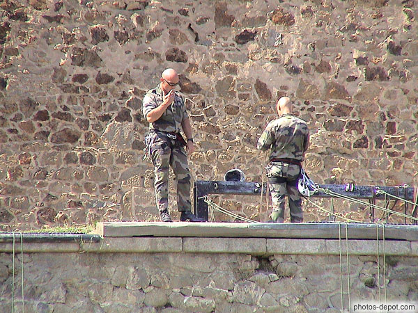 Soldats  Forteresse Mont Louis