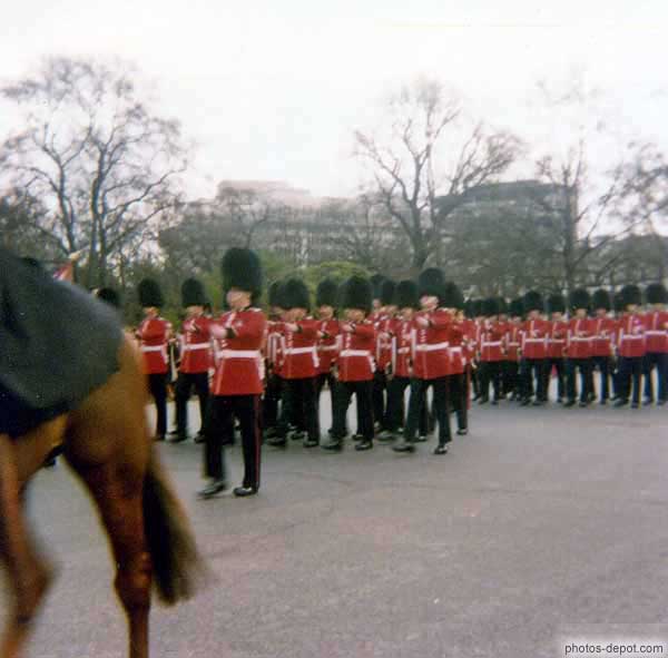 photo de parade gardes Londres
