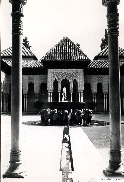 photo d'Alhambra, Patio de los Leones