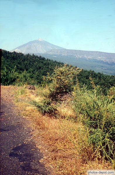 photo de Le Teide culmine à 3718 mètres et sépare l'ile de Ténérife en deux parties contrastées