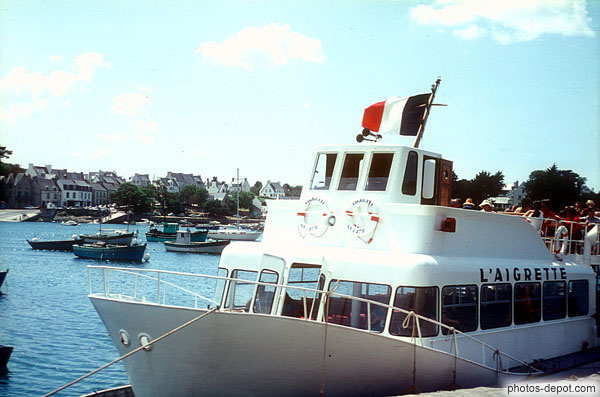 Bateau de transport l'aigrette