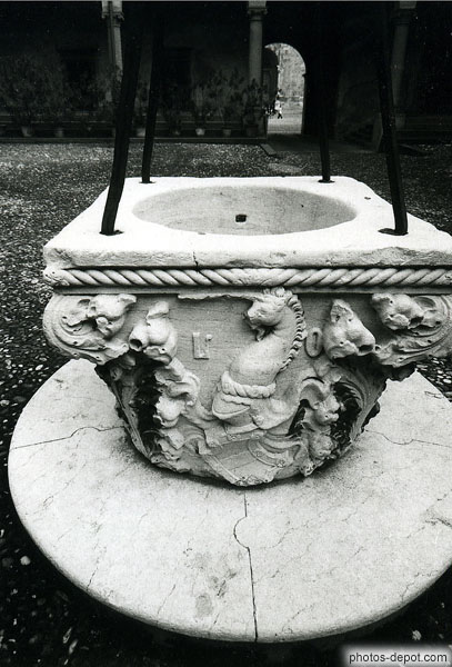 Fontaine à la licorne Inconnu, Photo 1971