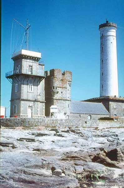 Phare et tours Inconnu, Photo 1971