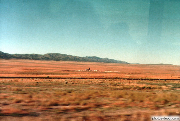 photo de village dans le désert