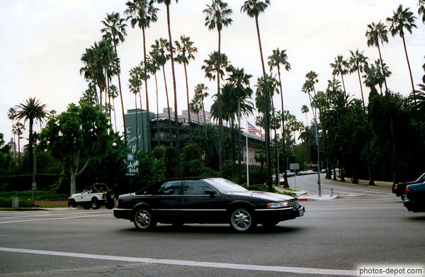 Beverley Hills hotel USA, Californie, Los Angeles, Photo 1997
