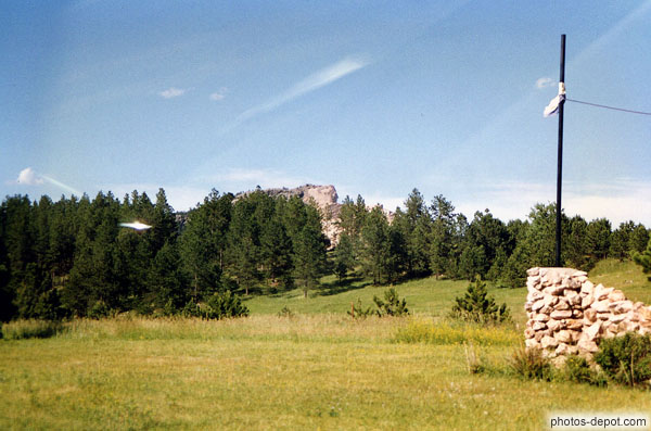 photo de rochers dans les Black Hills