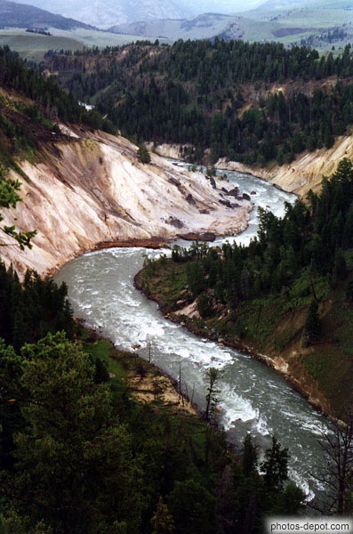 photo de slalom de Yellowstone river