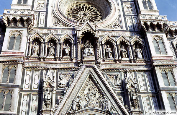 photo de Facade CathÃ©drale Gothique Duomo