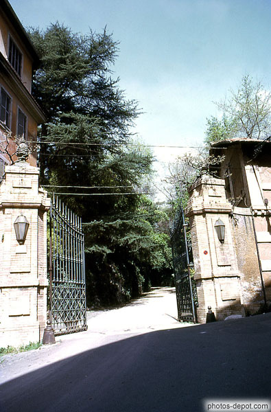 photo d'Entrée Villa Terzi