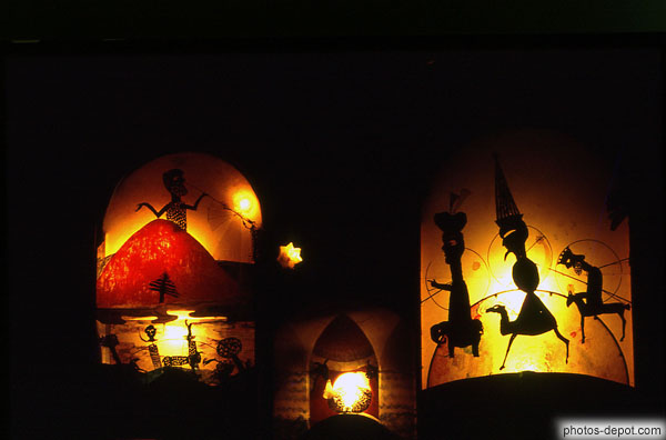 photo de spectacle ombres et lumières