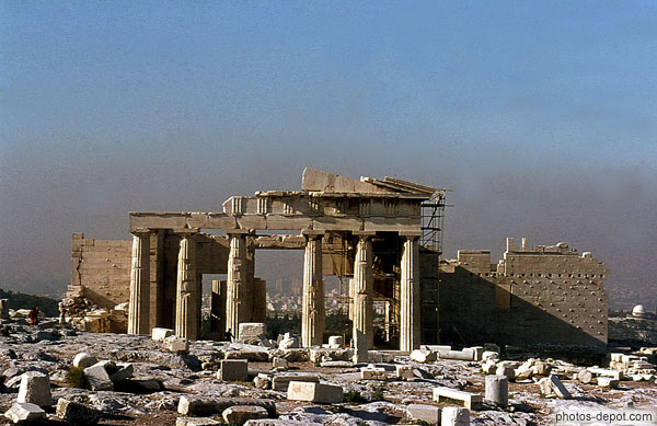 photo de ruines de temple
