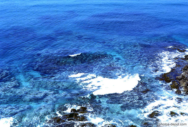 photo de Mer au bord des rochers