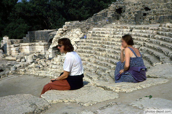 Gradins théatre antique