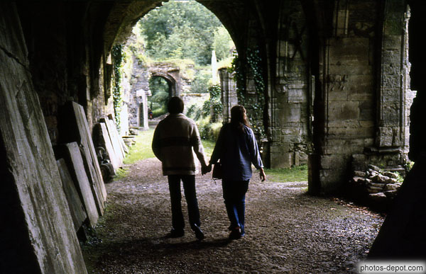 Couple sous la voute