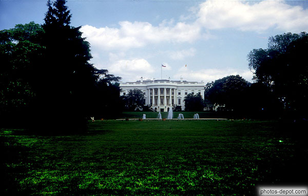 White House la maison blanche USA, Washingon, Photo 1964
