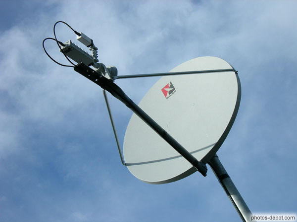 photo d'Antenne uplink Satellite