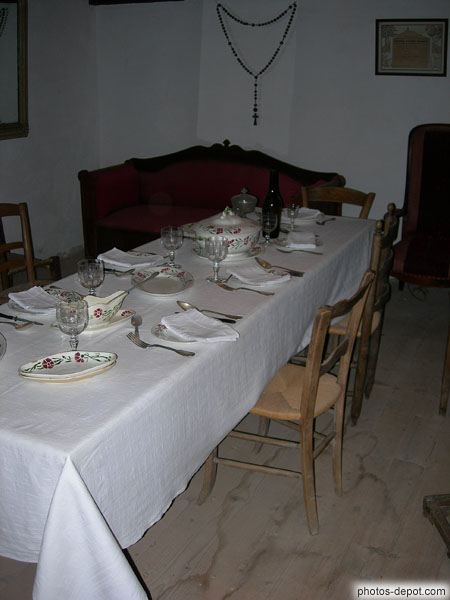 Table dressée