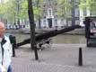 échelle de secours / Hollande, Amsterdam