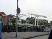 Pont a bascule blanc / Hollande, Amsterdam