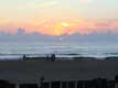 coucher de soleil atlantique / France, Landes, Contis