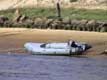 Bateau pneumatique / France, Aquitaine, Contis