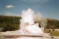 Castle geyser / USA, Wyoming, Yellowstone
