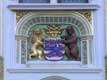 d�tail ancien greffe place du bourg / Belgique, Bruges