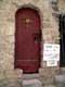 chardon clou� sur porte / France, Pyr�n�es Orientales, Villefranche de Conflens