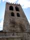 Tour clocher de l'église / France, Languedoc Roussillon, Villefranche de conflens