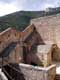 Escalier chemin de ronde du fort Liberia / France, Languedoc Roussillon, Villefranche de conflens