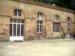 Sobres batiments renaissance de la cour int�rieure, Abbaye de  Lagrasse