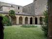 Jardin du clo�tre, Abbaye de Lagrasse / France, Aude, Lagrasse