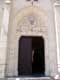 entr�e ouvrag�e du palais des archev�ques neuf gothique / France, Narbonne